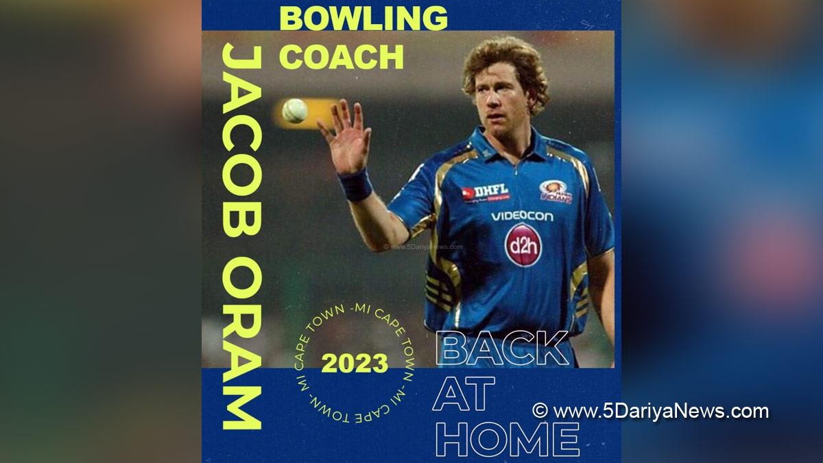 Sports News, Cricket, Cricketer, Player, Bowler, Batsman, MI Cape Town, Jacob Oram, SA20, SA20 League