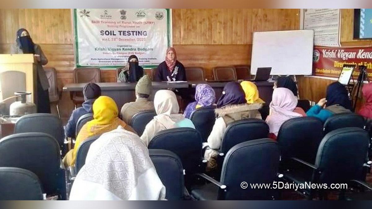 Budgam, Krishi Vigyan Kendra Budgam, Skill Training for Rural Youth, STRY, Jammu And Kashmir, Jammu & Kashmir