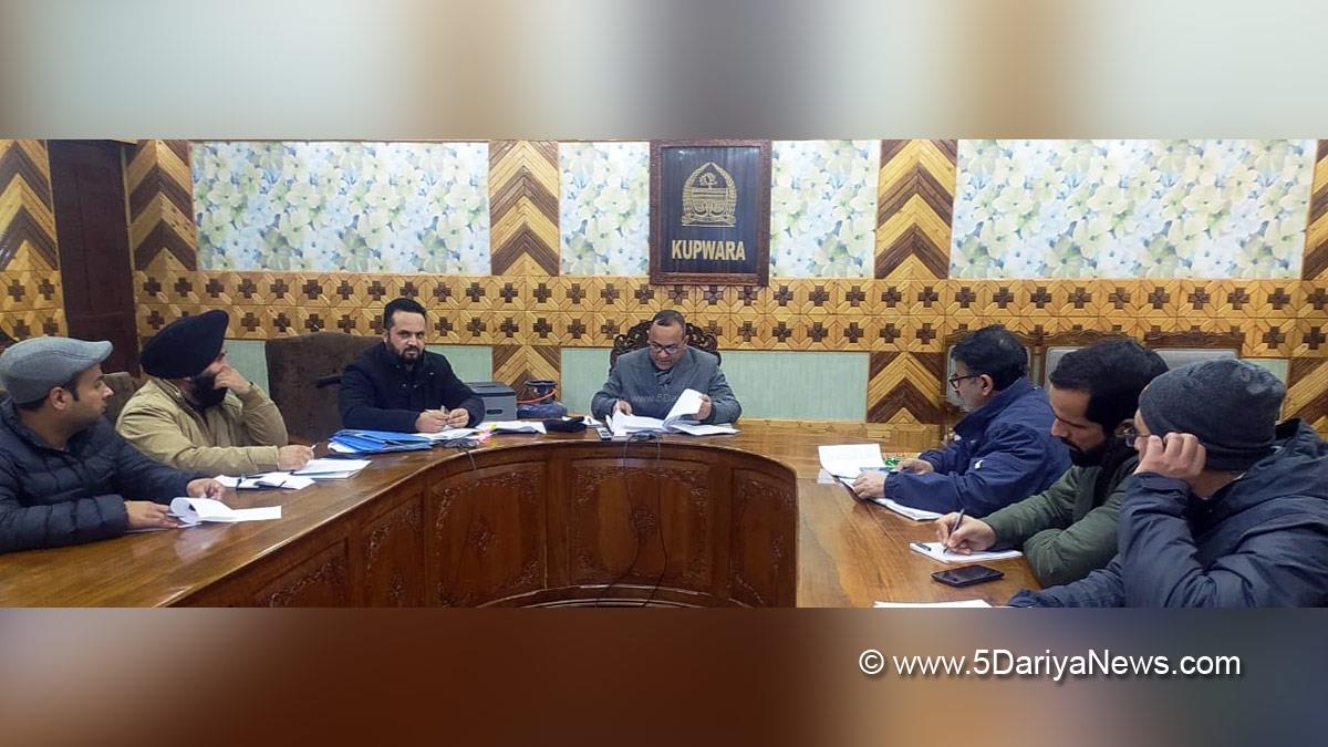 Kupwara, Additional Deputy Commissioner Kupwara, Gh Nabi Bhat, District Level Task Force Committee, DLTFC, Doifode Sagar Dattatray, Jammu And Kashmir, Jammu & Kashmir