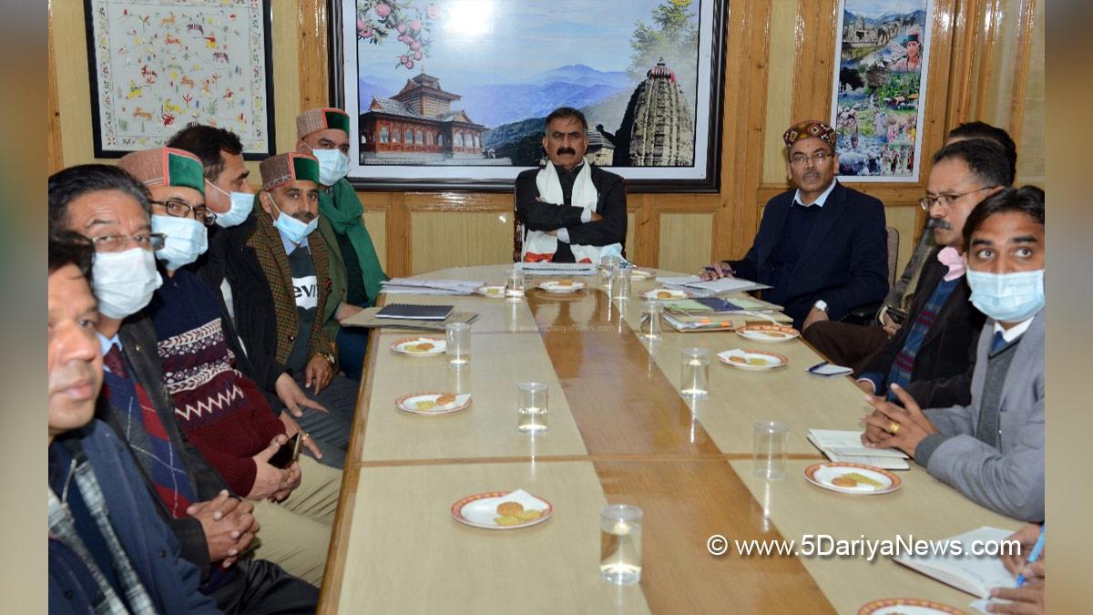 Sukhvinder Singh Sukhu, Himachal Pradesh, Himachal, Congress, Indian National Congress, Himachal Congress, Shimla, Chief Minister of Himachal Pradesh