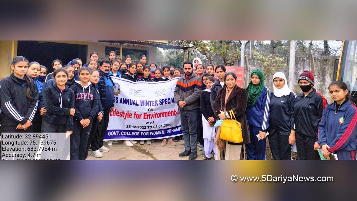Udhampur, Government College for Women Udhampur, NSS Annual Winter Special Camp 2023, Jammu And Kashmir, Jammu & Kashmir