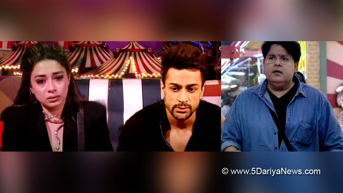 TV, Bigg Boss Season 16, Bigg Boss 16, Bigg Boss, Bigg Boss 16 Updates, BB 16, BB16, BB 16 Updates, BB 16 News, BB 16 Today News, Bigg Boss 16 News, Bigg Boss 16 News Today, Bigg Boss 16 Update, Sajid Khan, Tina Datta, Shalin Bhanot