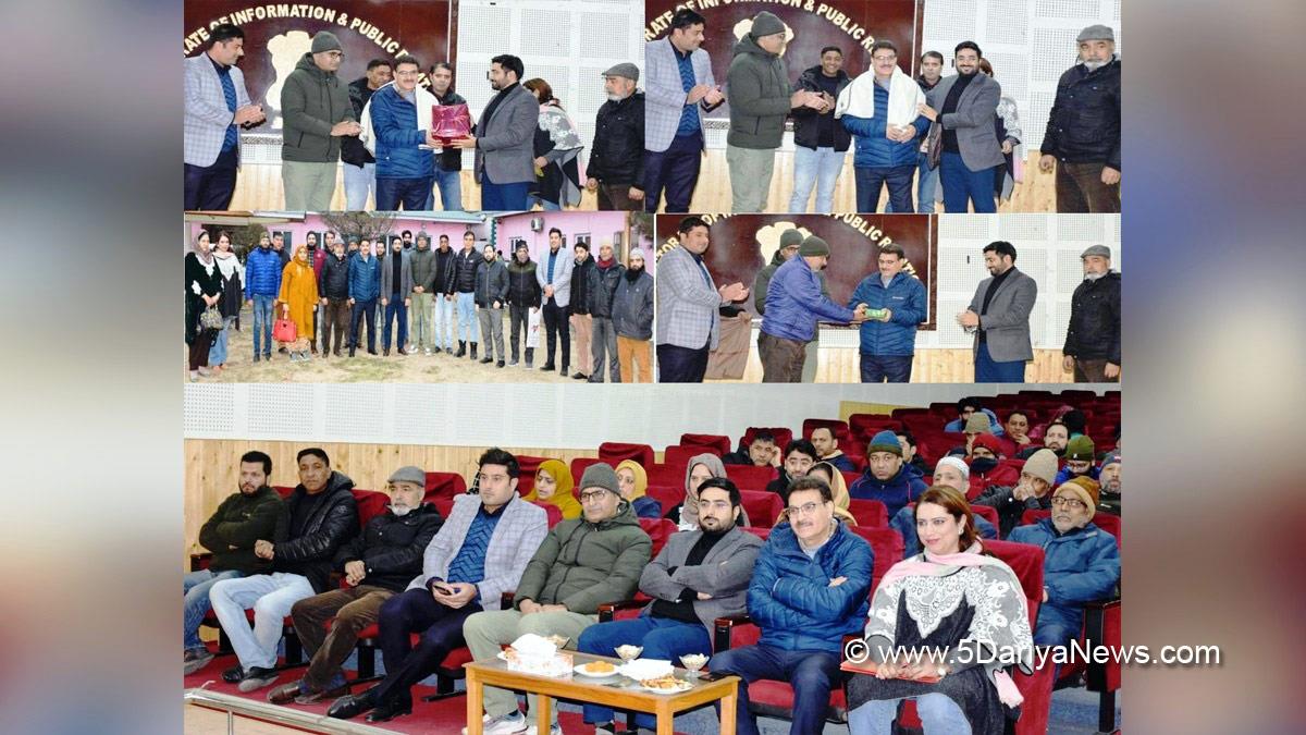 Joint Director Information Kashmir, Inam Ul Haq Siddiqui, Director Information Kashmir, Director Information & Public Relations, Akshay Labroo, Kashmir, Jammu And Kashmir, Jammu & Kashmir, Jammu, Srinagar