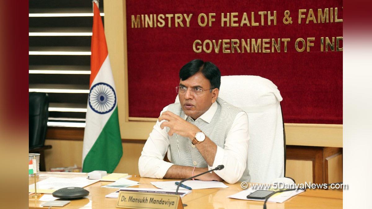Mansukh Mandaviya, Union Minister of Health & Family Welfare, BJP, Bharatiya Janata Party, Indira Gandhi International Airport