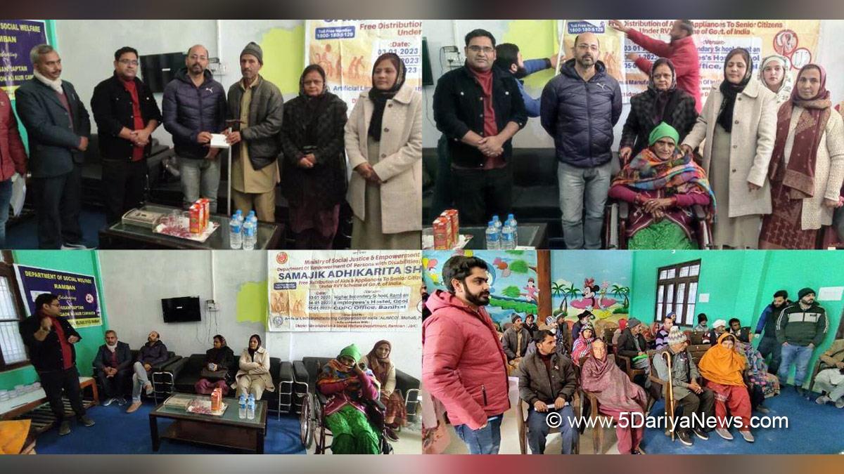 Ramban, Deputy Commissioner Ramban, Mussarat Islam, Mussarat ul-Islam, Kashmir, Jammu And Kashmir, Jammu & Kashmir, District Administration Ramban, Social Welfare Department Ramban, Samajik Adhikarita Shivir