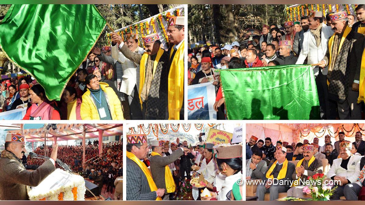 Sukhvinder Singh Sukhu, Himachal Pradesh, Himachal, Congress, Indian National Congress, Himachal Congress, Shimla , Chief Minister of Himachal Pradesh, Winter Carnival at Manali, Hadimba Temple Manali, Sunder Singh Thakur