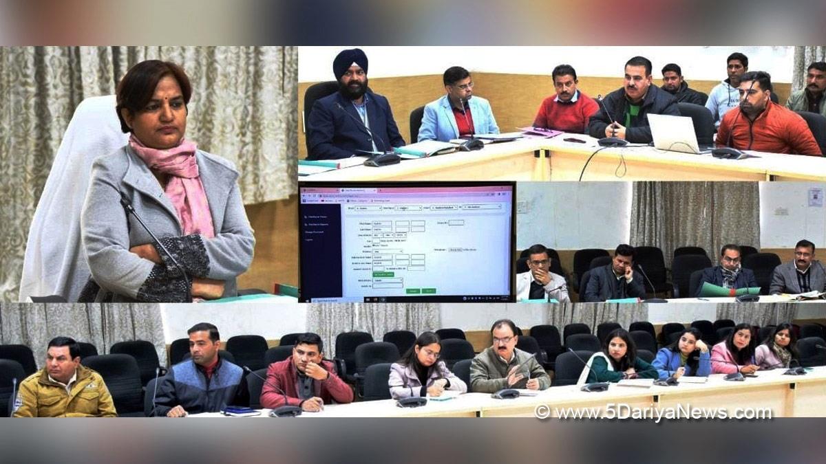 Samba, Deputy Commissioner Samba, Anuradha Gupta, Kashmir, Jammu And Kashmir, Jammu & Kashmir, District Administration Samba, Panchayat Electoral Rolls Revision
