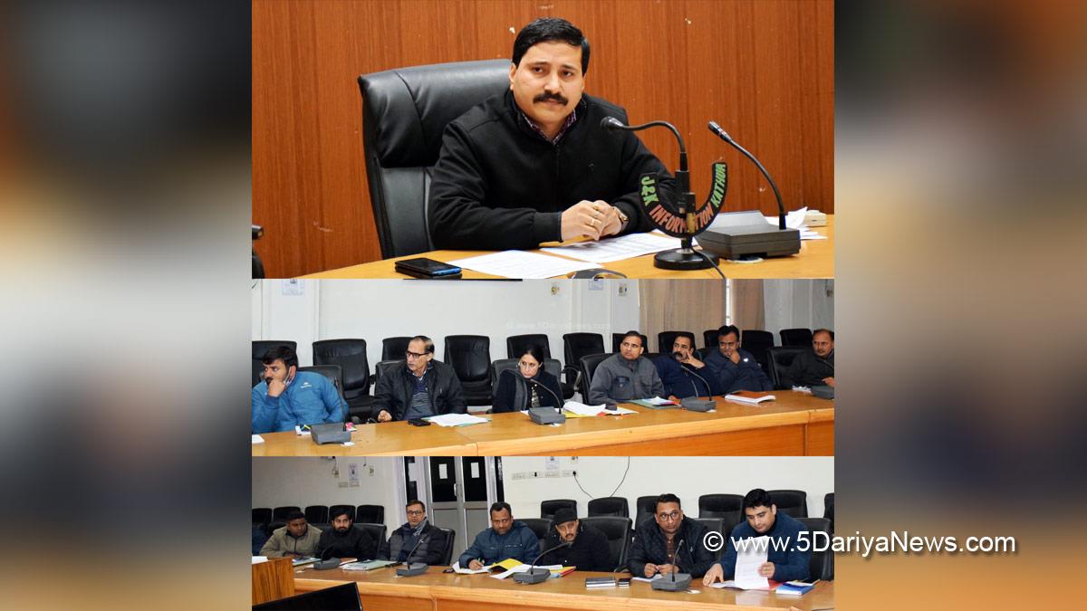 Kathua, DDC Kathua, District Development Commissioner Kathua, Rahul Pandey, Kashmir, Jammu And Kashmir, Jammu & Kashmir, District Administration Kathua