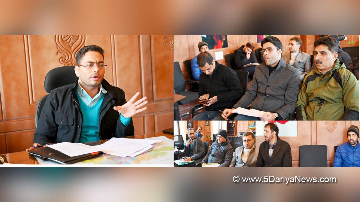 Shopian, DDC Shopian, District Development Commissioner Shopian, Sachin Kumar Vaishya, Kashmir, Jammu And Kashmir, Jammu & Kashmir, District Administration Shopian, District Level Technical Committee, DLTC