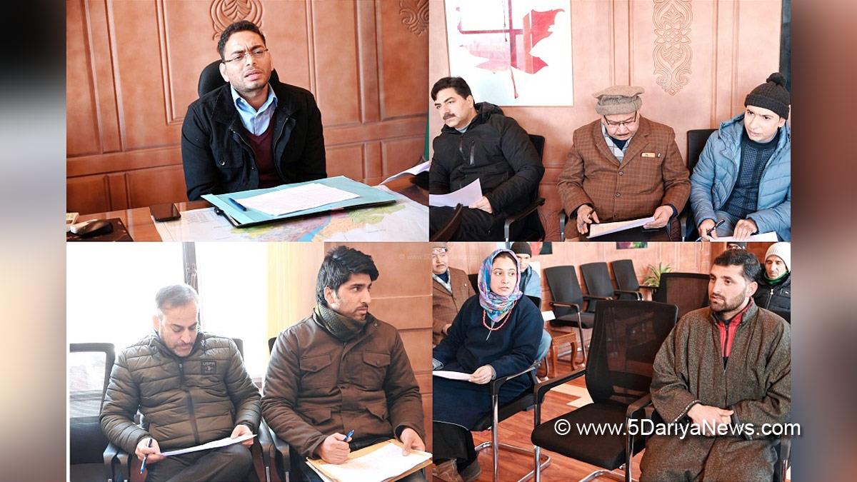 Shopian, DDC Shopian, District Development Commissioner Shopian, Sachin Kumar Vaishya, Kashmir, Jammu And Kashmir, Jammu & Kashmir, District Administration Shopian, District Level Implementation Committee, DLIC, Spurring Entrepreneurship Initiative, SEI