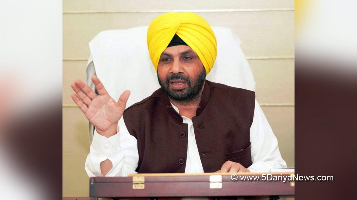 Harbhajan Singh ETO, AAP, Aam Aadmi Party, Aam Aadmi Party Punjab, AAP Punjab, Government of Punjab, Punjab Government