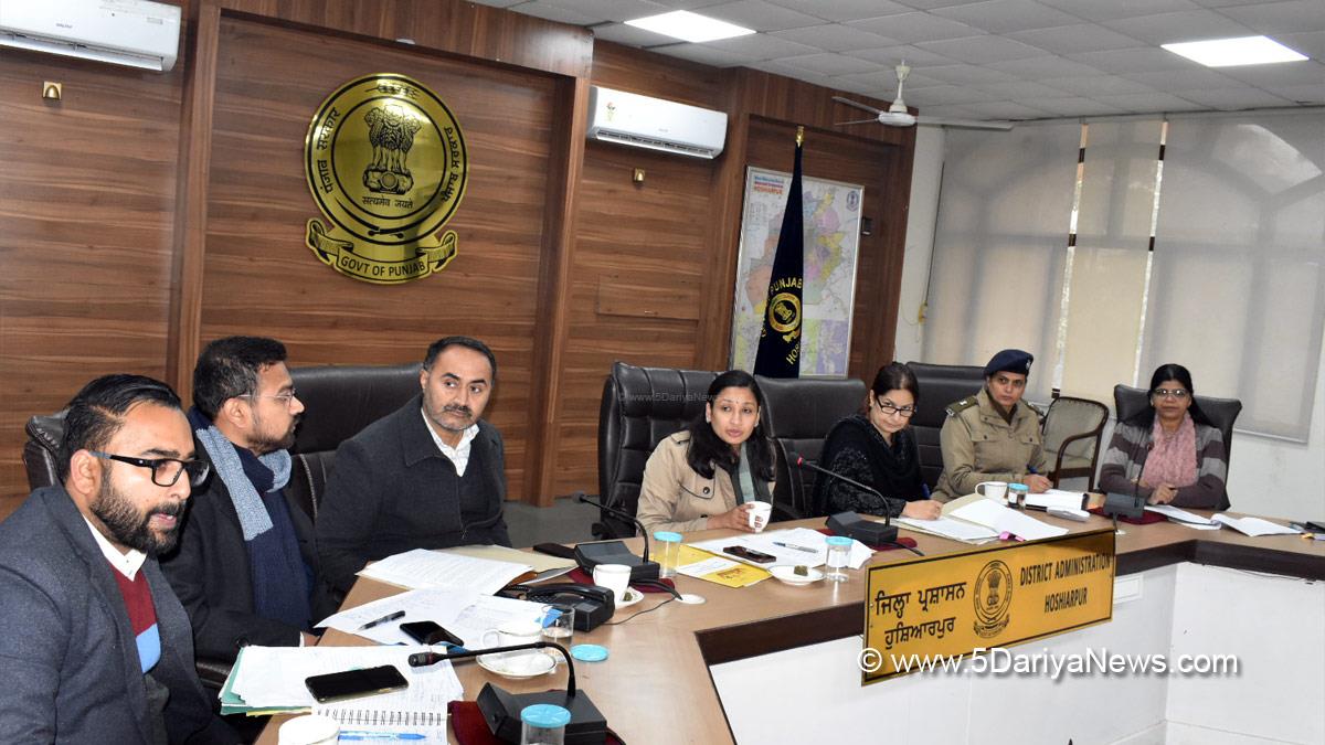 DC Hoshiarpur, Deputy Commissioner Hoshiarpur, Komal Mittal, Hoshiarpur