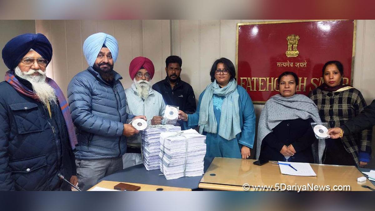 DC Fatehgarh Sahib, Parneet Shergill, Fatehgarh Sahib, Deputy Commissioner Fatehgarh Sahib 