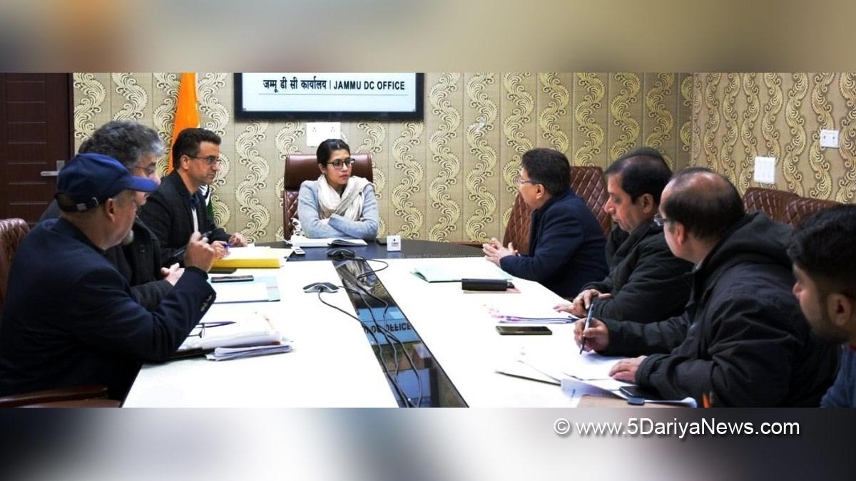 Jammu, Avny Lavasa, Deputy Commissioner Jammu, Kashmir, Jammu And Kashmir, Jammu & Kashmir, District Administration Jammu, Jal Jeevan Mission