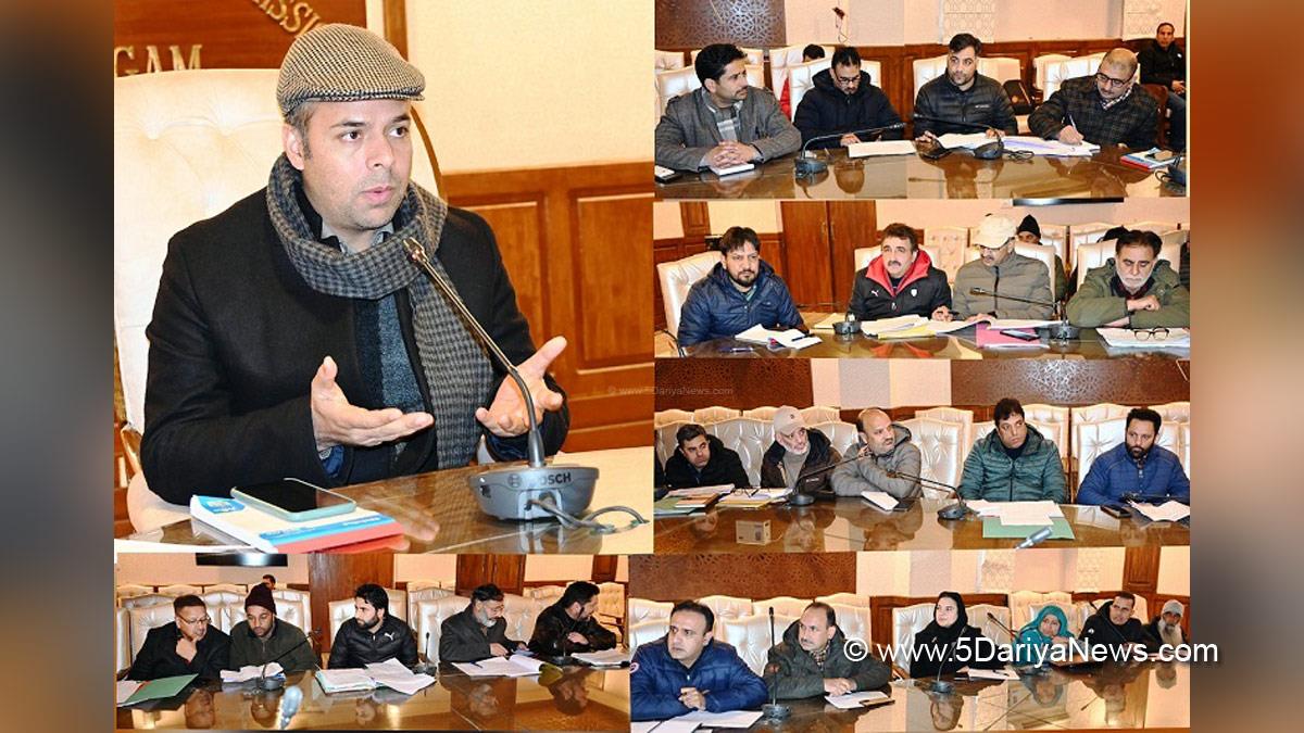 Kulgam, Deputy Commissioner Kulgam, Dr. Bilal Mohi-Ud-Din Bhat, Kashmir, Jammu And Kashmir, Jammu & Kashmir, District Administration Kulgam, Pradhan Mantri Development Package, PMDP