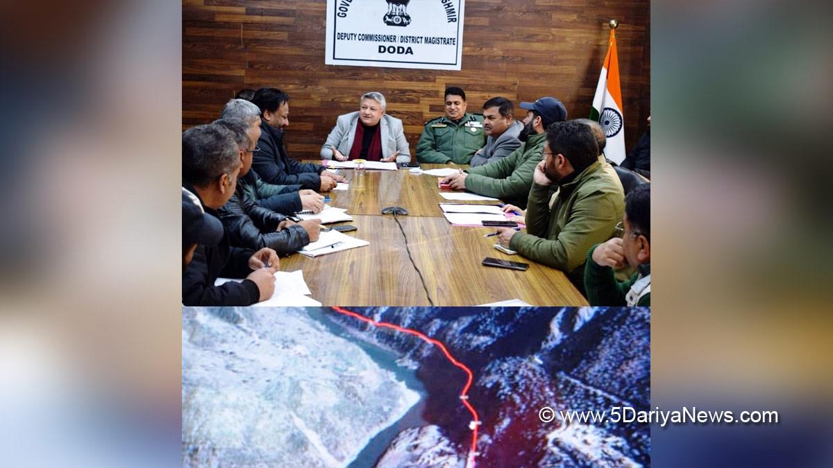 Doda, Deputy Commissioner Doda, Vishesh Paul Mahajan, Jammu, Kashmir, Jammu And Kashmir, Jammu & Kashmir, District Administration Doda, NHIDCL