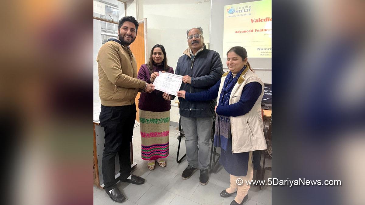 Jammu, Commissioner State Taxes, Dr. Rashmi Singh, Jammu And Kashmir, Jammu & Kashmir, National Institute of Electronics & Information Technology Jammu