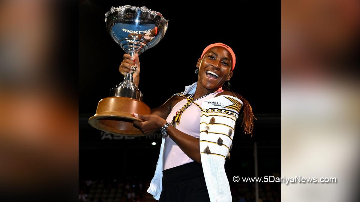 Sports News, Tennis, Tennis Player, Coco Gauff, ASB Classic