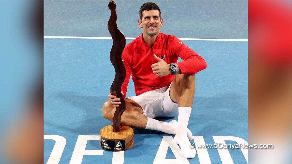 Sports News, Tennis, Tennis Player, Novak Djokovic, Sebastian Korda, Adelaide International, Adelaide International 1