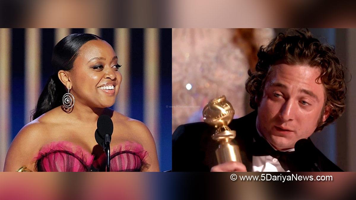  Hollywood, Tv, Los Angeles, Actress, Actor, Cinema, Movie, Golden Globes, Golden Globes 2023, Red Carpet, Globes Red Carpet, Jeremy Allen White, Quinta Brunson