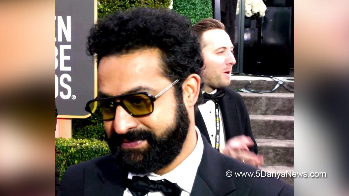 NTR Jr, Tollywood, Hollywood, Los Angeles, Actress, Actor, Cinema, Movie, Golden Globes, Golden Globes 2023, Red Carpet, Globes Red Carpet, RRR, RRR Movie, Naatu Naatu, SS Rajamouli