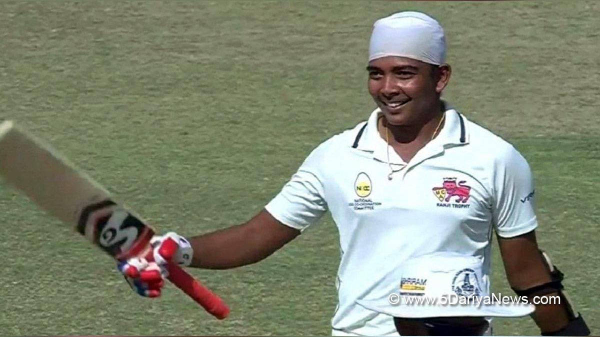 Sports News, Cricket, Cricketer, Player, Bowler, Batsman, Prithvi Shaw, Ranji Trophy