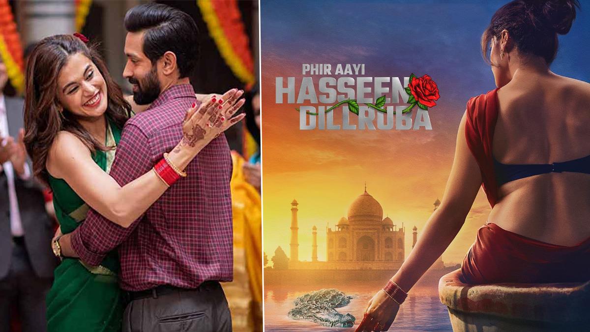 Bollywood, Tapsee Pannu, Phir Aayi Hasseen Dillruba, Phir Aayi Hasseen Dillruba Movie, Vikrant Massey, Phir Aayi Hasseen Dillruba Release Date, Hasseen Dillruba 2, Haseen Dillrubna 2 Release Date, Phir Aaayi Hasseen Dillruba Trailer Release Date, Phir Aayi Hasseen Dillruba Tapsee Pannu, Tapsee Pannu Upcoming Movie