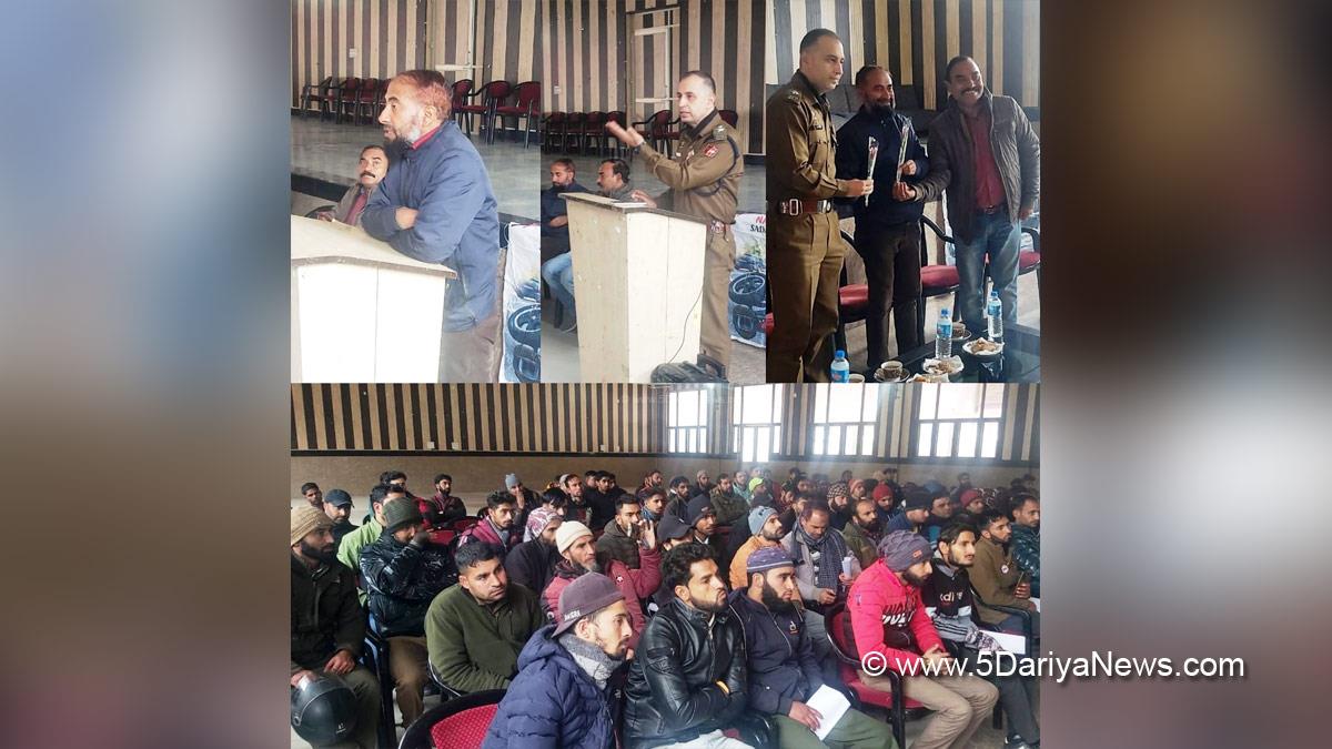 Doda, Motor Vehicle Department, Road Safety Week, Road Safety Week 2023, Jammu And Kashmir, Jammu & Kashmir