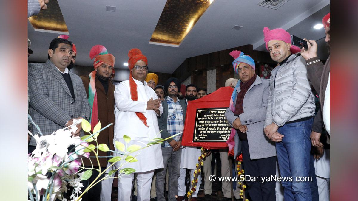 Bram Shanker Jimpa, AAP, Aam Aadmi Party, Aam Aadmi Party Punjab, AAP Punjab, Government of Punjab, Punjab Government, Hoshiarpur, Balluana, Fazilka, Amandeep Singh Goldy Musafir