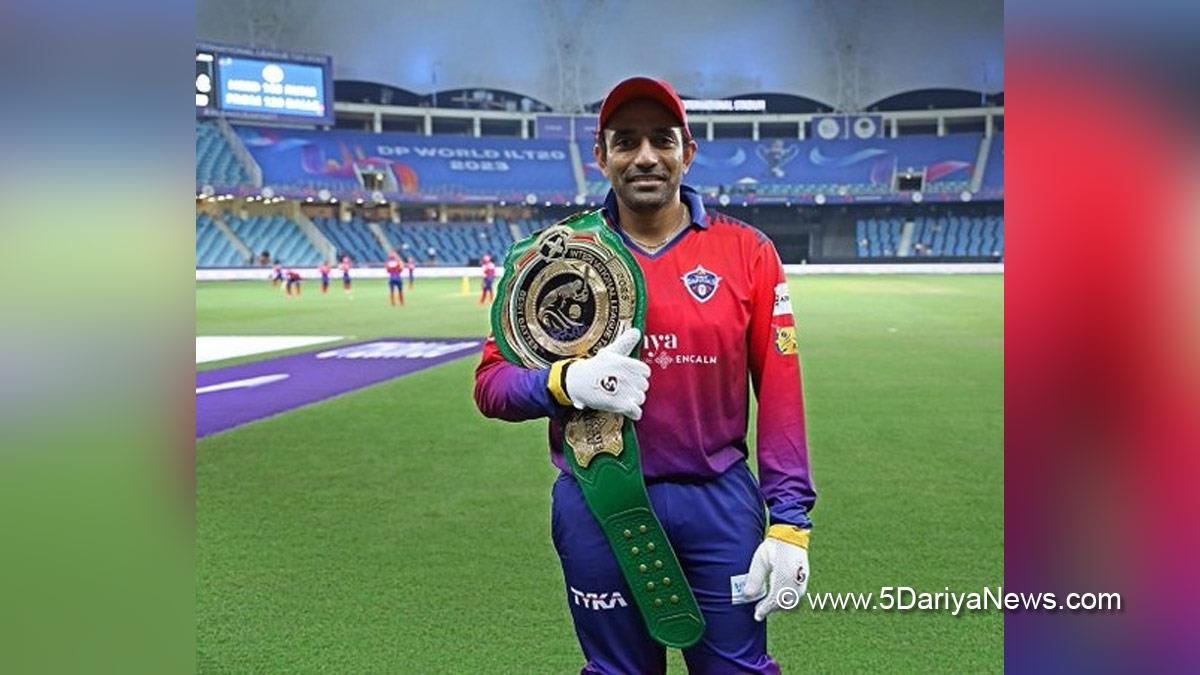 Sports News, Cricket, Cricketer, Player, Bowler, Batsman, Robin Uthappa, ILT20