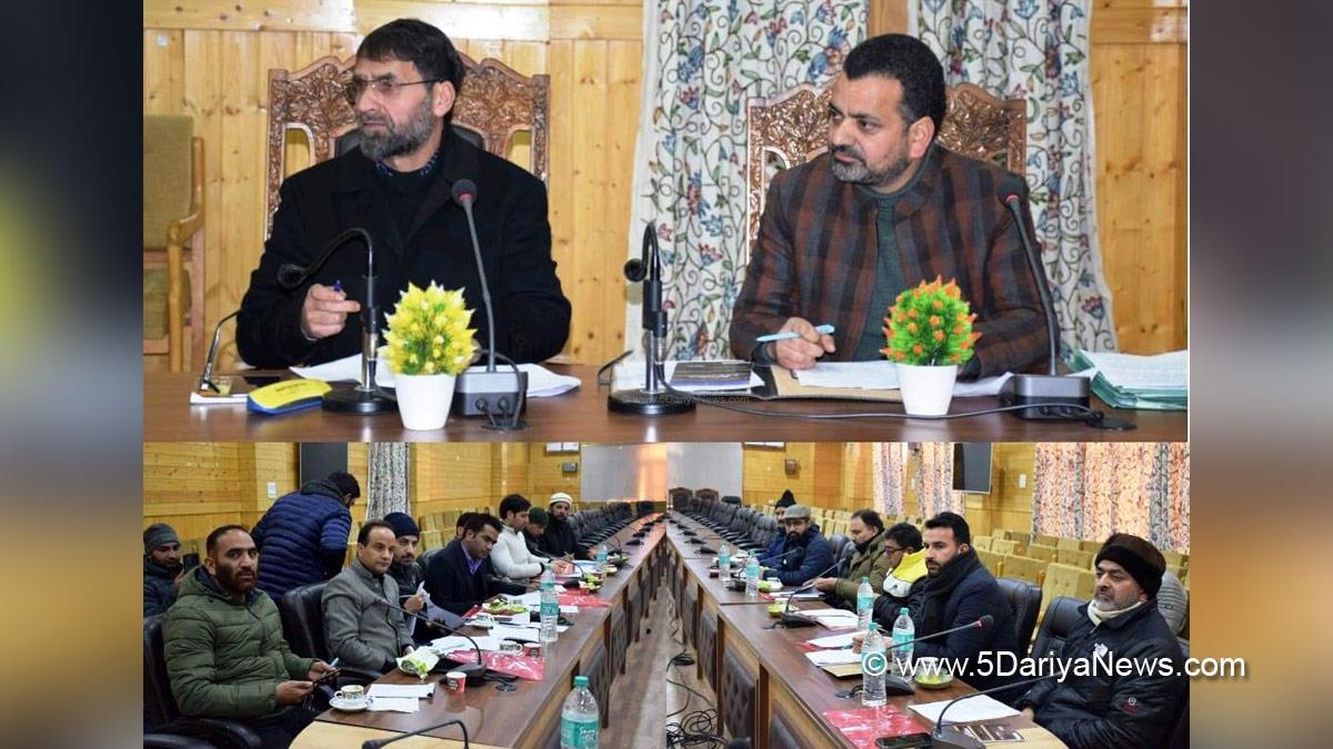 Bandipora, Additional District Development Commissioner Bandipora, Ali Afsar Khan, District Level Technical Committee, DLTC, Jammu And Kashmir, Jammu & Kashmir, Dr. Owais Ahmed