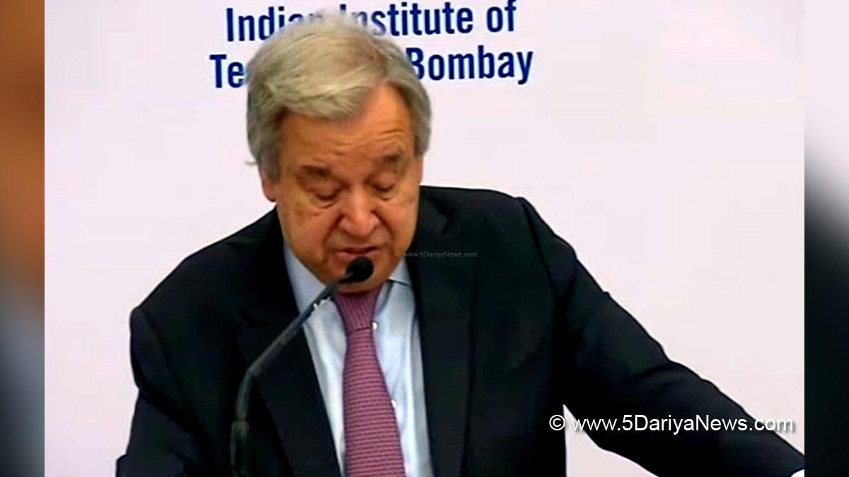 Antonio Guterres, United Nations, Secretary General, International Leader, World Economic Forum, WEF