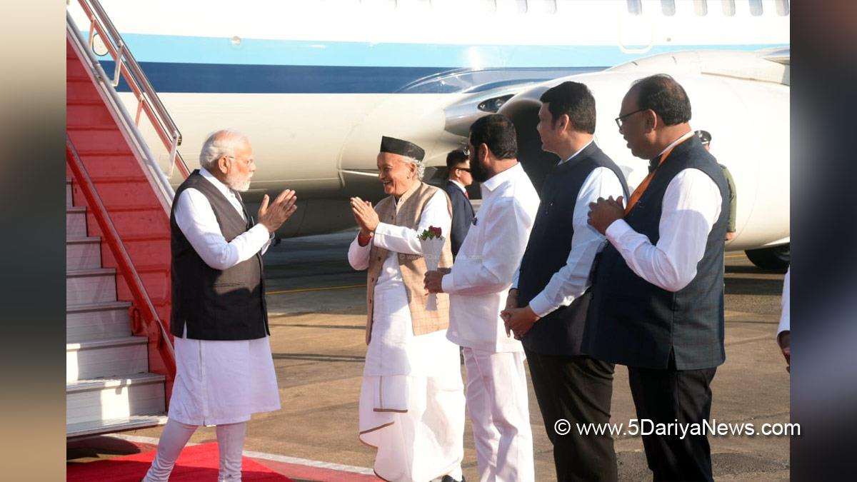 Narendra Modi, Modi, BJP, Bharatiya Janata Party, Prime Minister of India, Prime Minister, Narendra Damodardas Modi, Mumbai, Bandra Kurla Complex, BKC, Eknath Shinde, Devendra Fadnavis, Bhagat Singh Koshyari