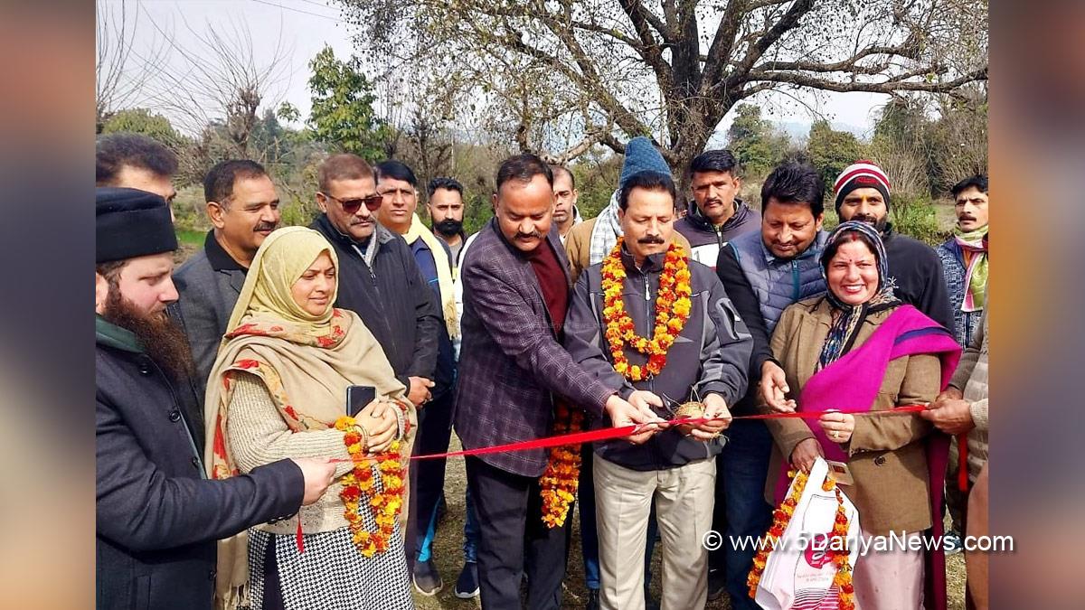 Udhampur, Chairman District Development Council Udhampur, Lal Chand, Jammu And Kashmir, Jammu & Kashmir, Jal Jeevan Mission Scheme
