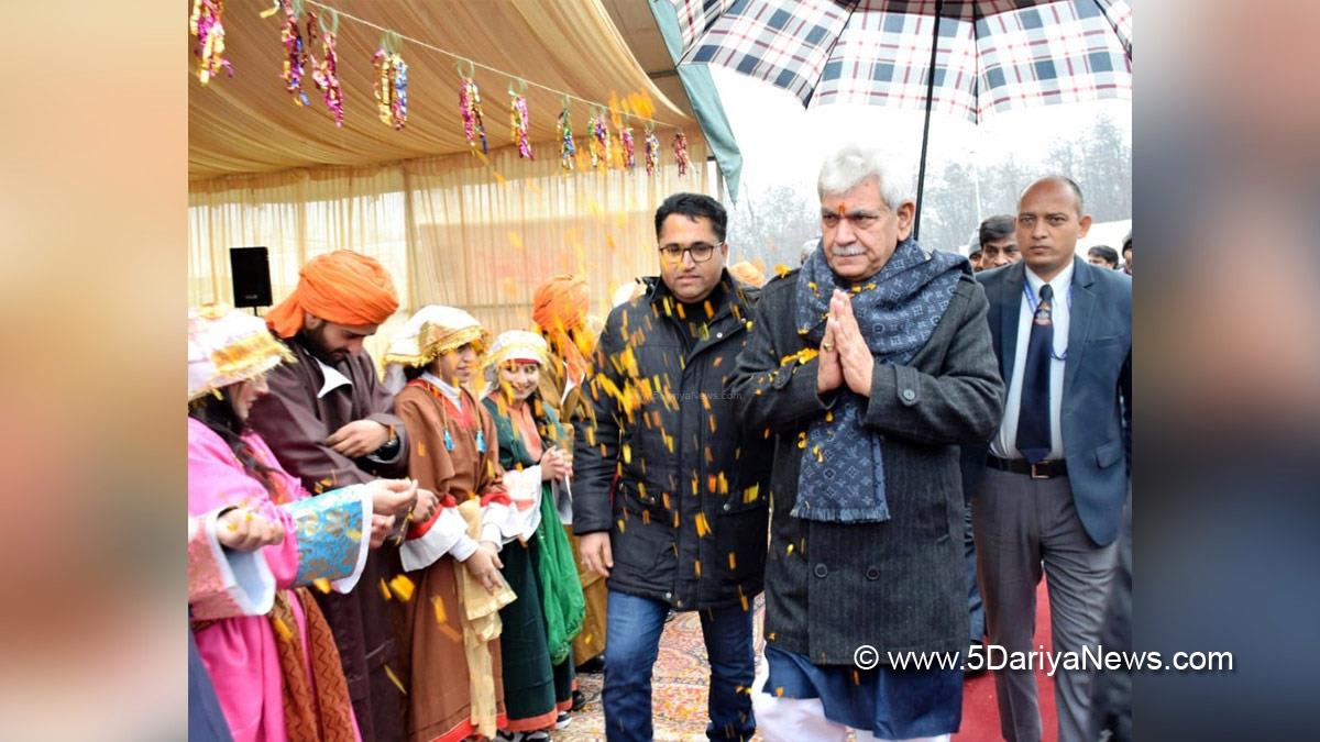 Manoj Sinha, Lieutenant Governor J&K, Raj Bhavan, Jammu, Srinagar, Kashmir, Jammu And Kashmir, Jammu & Kashmir