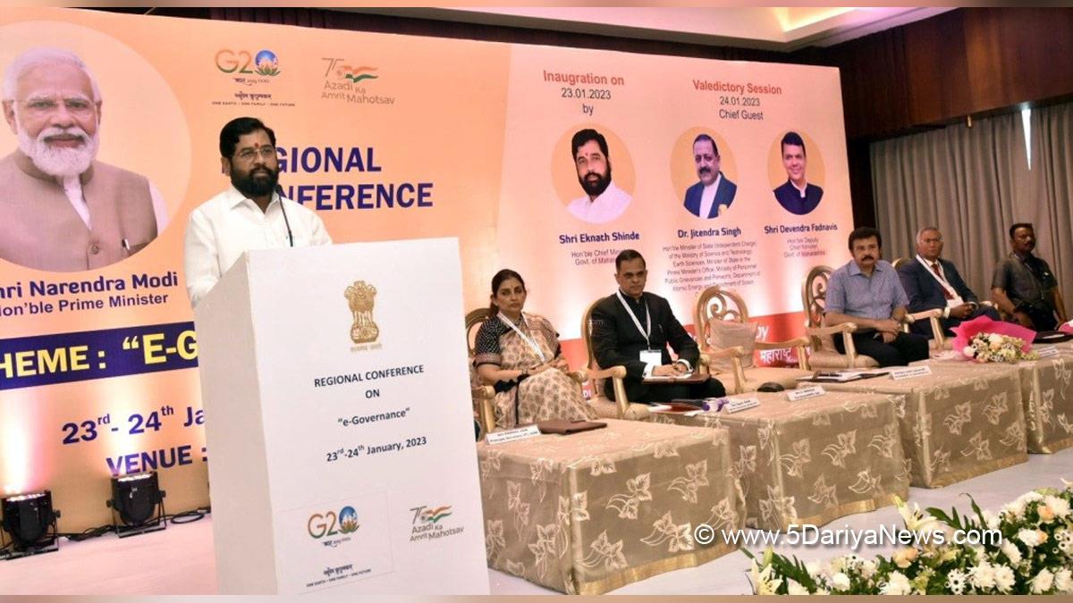 Eknath Shinde, Chief Minister of Maharashtra, Department of Administrative Reforms and Public Grievances, DARPG