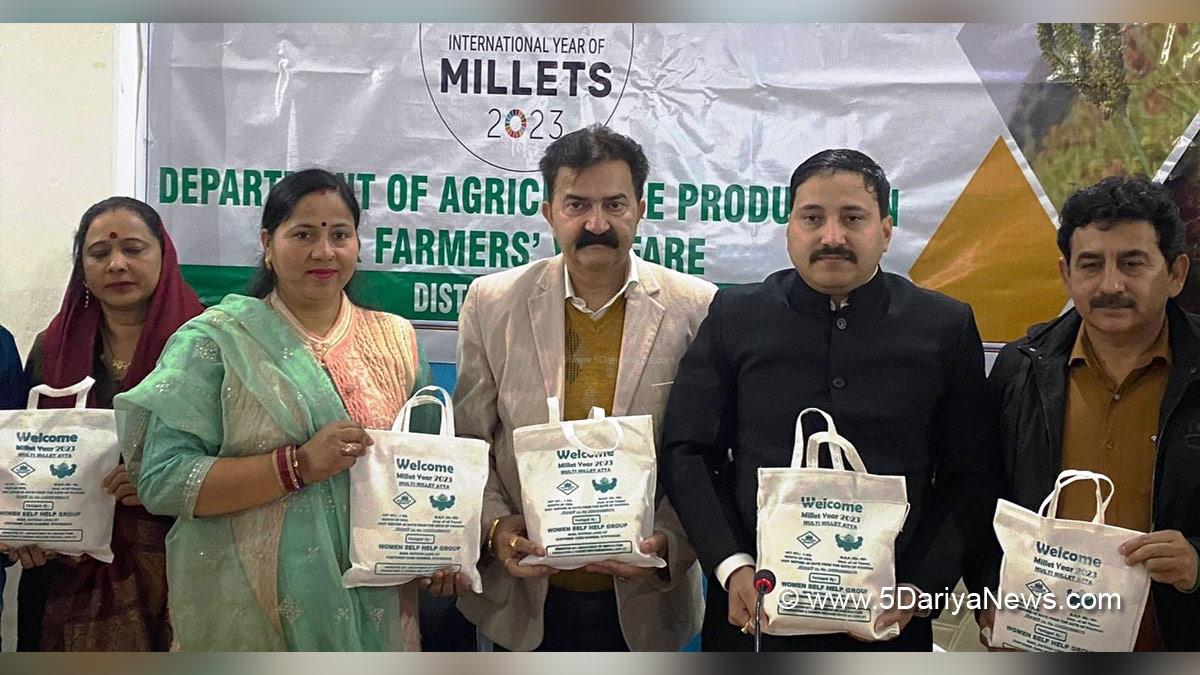 Kathua, DDC Kathua, District Development Commissioner Kathua, Rahul Pandey, Kashmir, Jammu And Kashmir, Jammu & Kashmir, District Administration Kathua, International Year of Millets