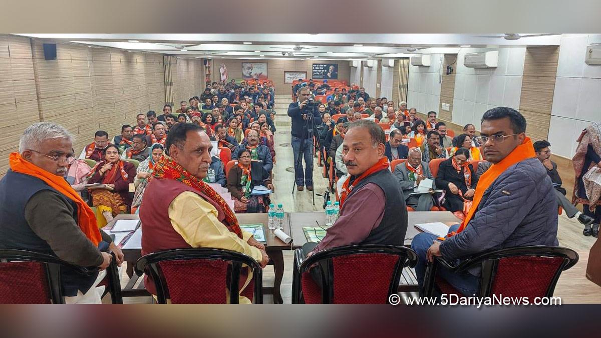 Arun Sood, BJP Chandigarh, Bharatiya Janata Party, BJP, Vijay Rupani