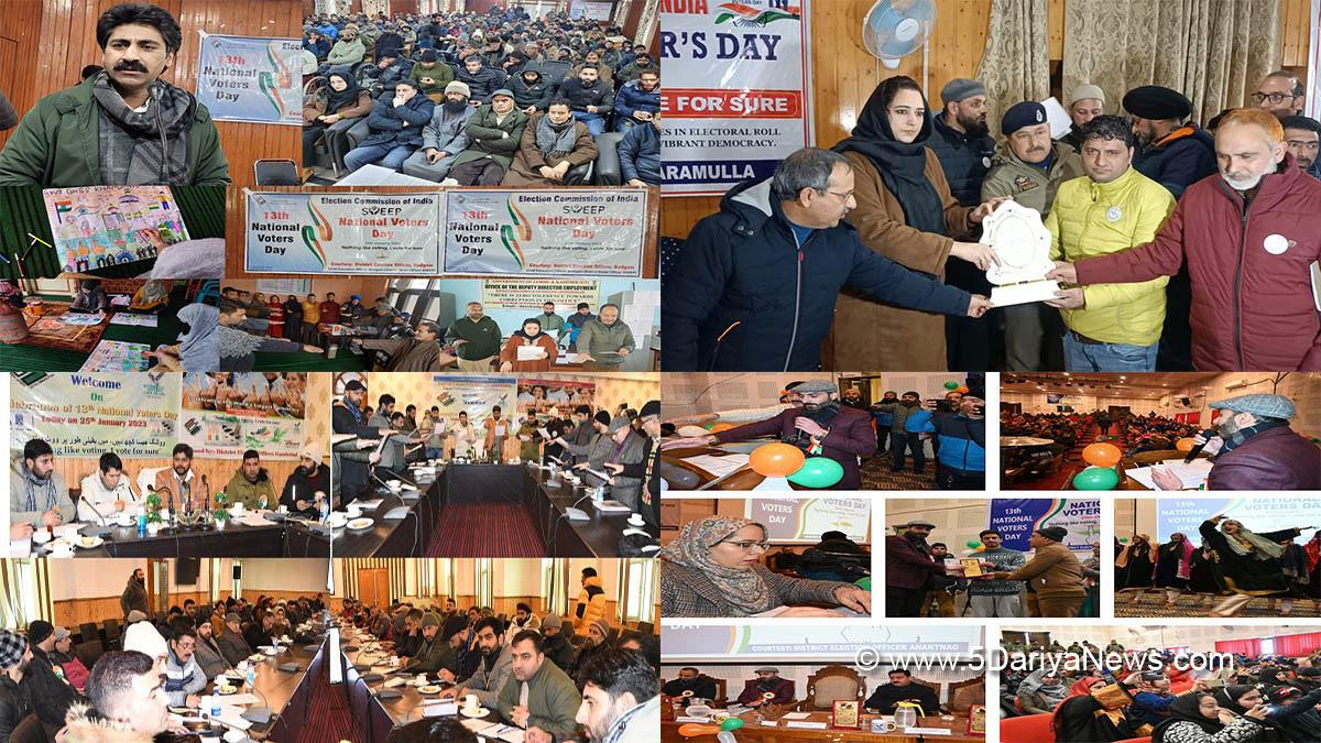 Srinagar, National Voters Day 13th National Voters Day, Jammu And Kashmir, Jammu & Kashmir