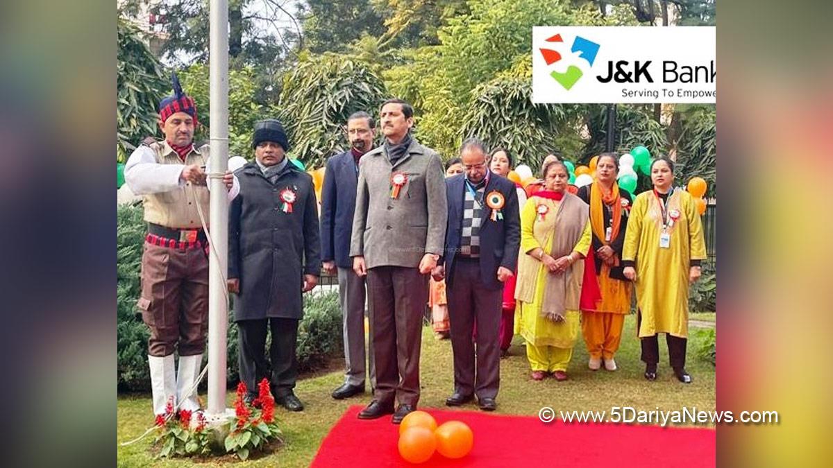 Jammu, J&K Bank, MD & CEO Baldev Prakash, Republic Day, 74th Republic Day, Jammu And Kashmir, Jammu & Kashmir