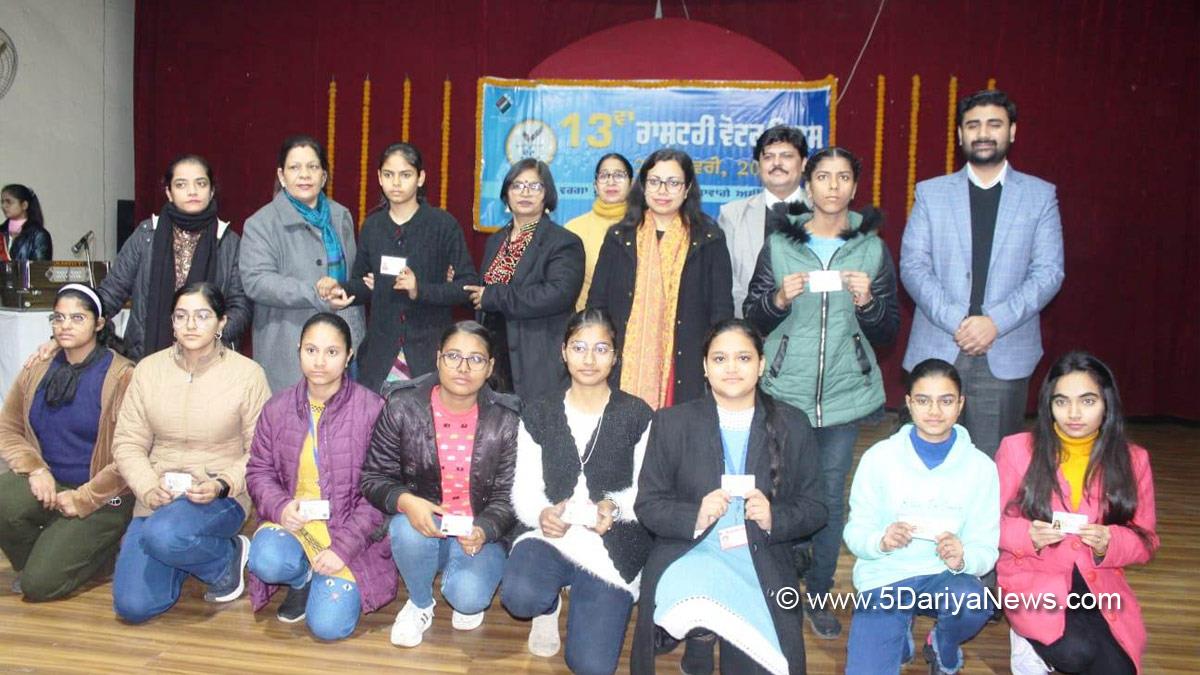 DC Ludhiana, Surabhi Malik, Ludhiana, Deputy Commissioner Ludhiana, 13th National Voters Day
