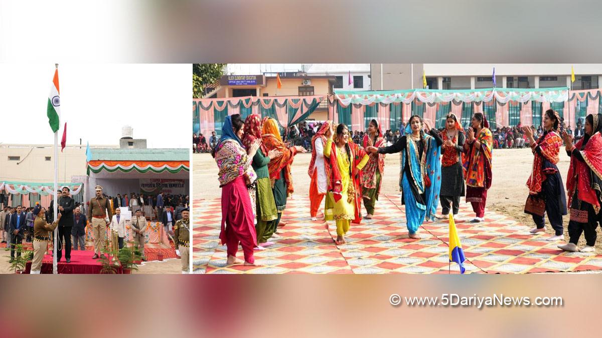Mukesh Agnihotri, Himachal Pradesh, Himachal, Congress, Indian National Congress, Himachal Congress, Una, #RepublicDay, #26january, Republic Day, 74th Republic Day, 74th Republic Day of India, 26 january