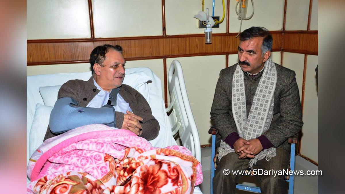 Sukhvinder Singh Sukhu, Himachal Pradesh, Himachal, Congress, Indian National Congress, Himachal Congress, Shimla , Chief Minister of Himachal Pradesh, Suresh Bhardwaj