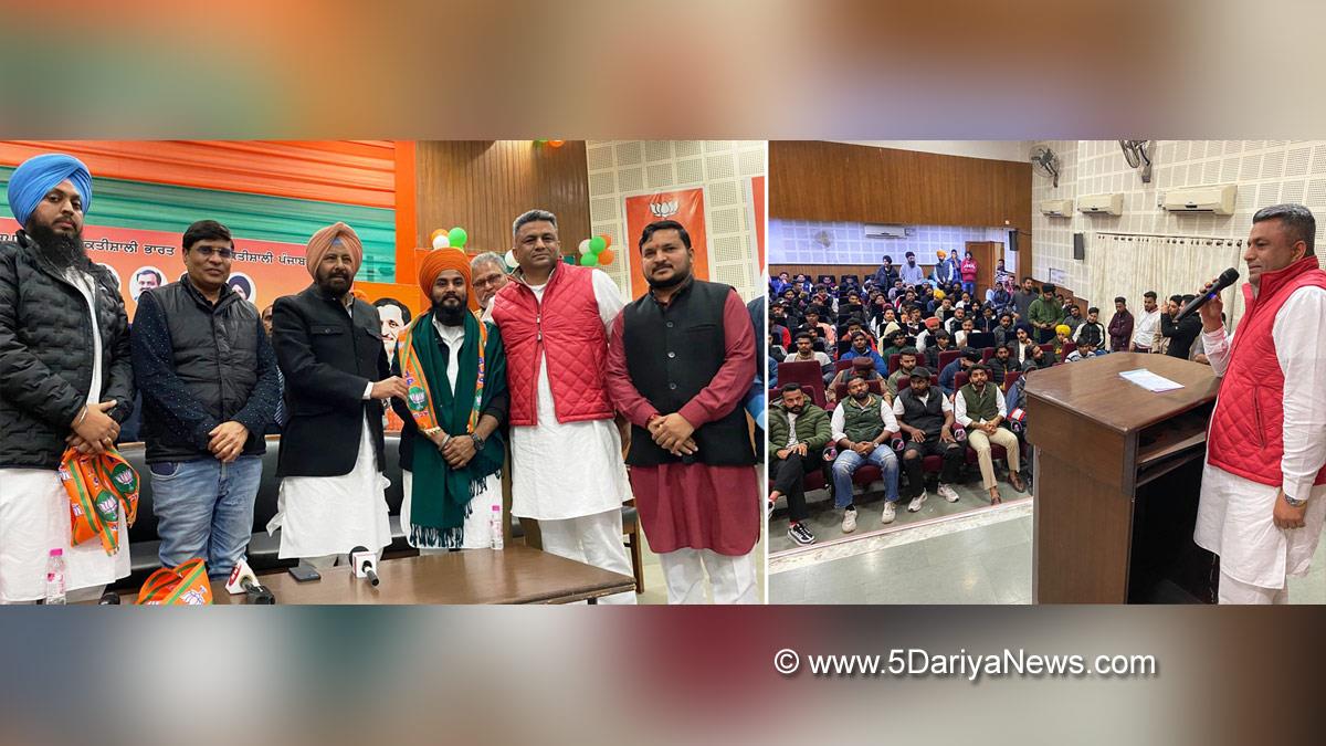 Sanjeev Vashisht, Kewal Singh Dhillon, Bharatiya Janata Party, BJP, BJP Punjab, S.A.S.Nagar, Mohali, S.A.S. Nagar Mohali, Sahibzada Ajit Singh Nagar