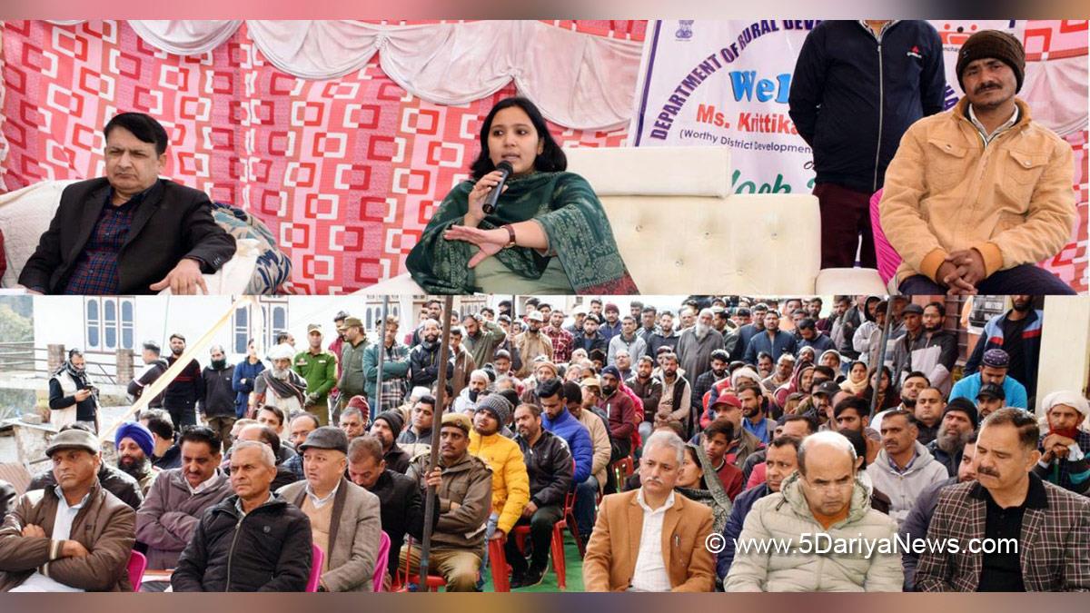 Udhampur, DDC Udhampur, District Development Commissioner Udhampur, Krittika Jyotsna, Kashmir, Jammu And Kashmir, Jammu & Kashmir, District Administration Udhampur, Block Diwas, Jan Abhiyan Camp, Jan Abhiyan, Jan Sunvayi, Jan Abhiyan, Jan Adhikar, Awami Muhim, Jan Abhiyan Program, Mega Block Diwas, Weekly Block Diwas