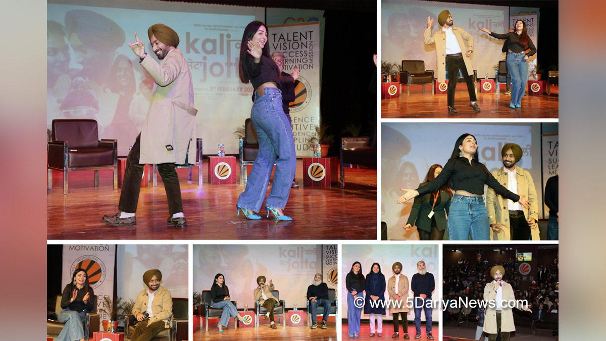 Pollywood, Music, Neeru Bajwa, Satinder Sartaaj, Kali Jotta, Kali Jotta Movie,Wamiqa Gabbi, Prince Kanwaljit Singh, Vijay Kumar Arora, Harinder Kour,  Neeru Bajwa Entertainment, U&I Films, VH Entertainment, Sunny Raj, Varun Arora, Sarla Rani, Santosh Subhash Thite, Lovely Professional University, LPU, LPU Campus, Ashok Mittal