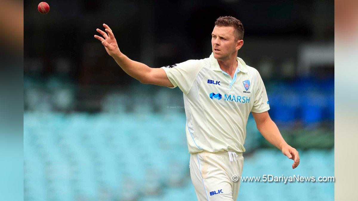 Sports News, Cricket, Cricketer, Player, Bowler, Batsman, India, Australia, India Vs Australia, Test Series, Border Gavaskar Trophy, Border Gavaskar Test Series, Josh Hazlewood, Josh Hazlewood Ruled Out