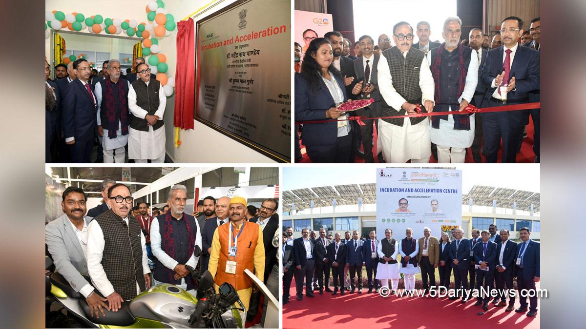 Mahendra Nath Pandey, Dr. Mahendra Nath Pandey, Union Heavy Industries Minister, BJP, Bharatiya Janata Party, Krishan Pal Gurjar