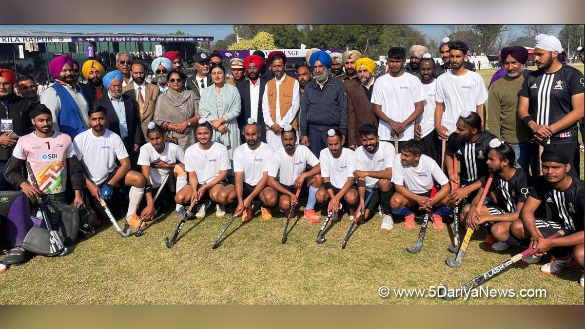 Anmol Gagan Mann, AAP, Aam Aadmi Party, Aam Aadmi Party Punjab, AAP Punjab, Government of Punjab, Punjab Government, Sports Festival Kila Raipur, Sports News, Kila Raipur