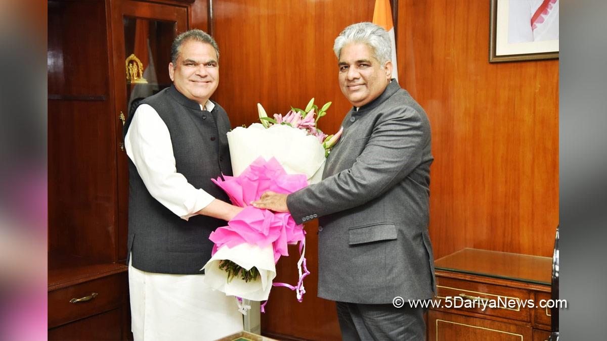 Bhupender Yadav, BJP, Bharatiya Janata Party, Sanjeev Arora, AAP, Aam Aadmi Party, Aam Aadmi Party Punjab, AAP Punjab